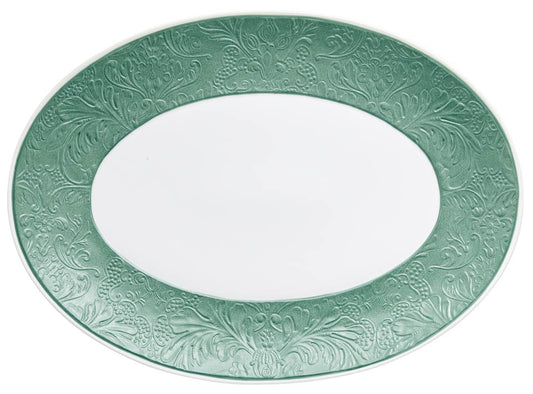 Turquoise - Oval Platter 14.2 x 10.2 in