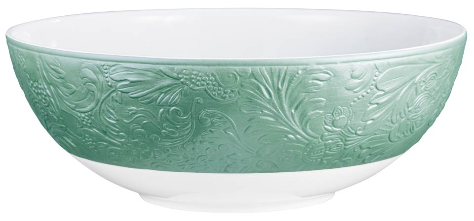 Turquoise - Vegetable Bowl Open 10.4 in 67.6 oz