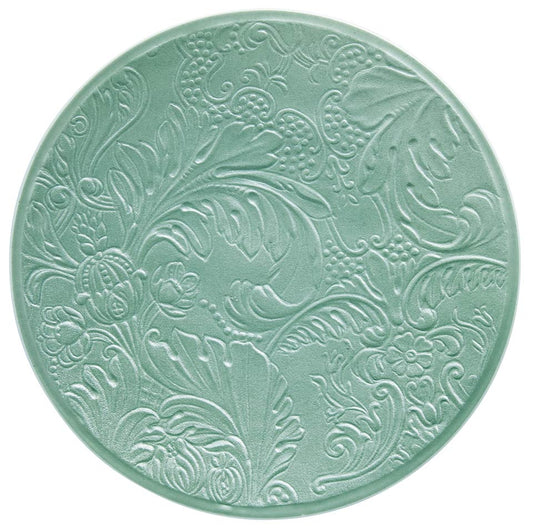 Turquoise - Bread & Butter Plate Coupe 6.3 in