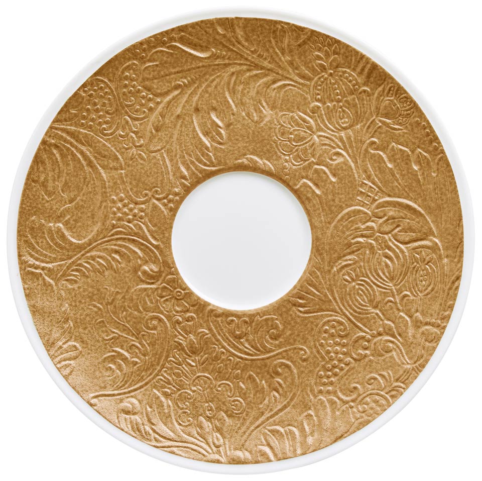 Metallic Gold - Tea Saucer Extra 6.9 in