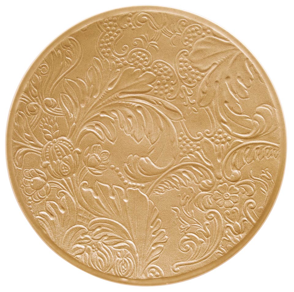Metallic Gold - Bread & Butter Plate Coupe 6.3 in