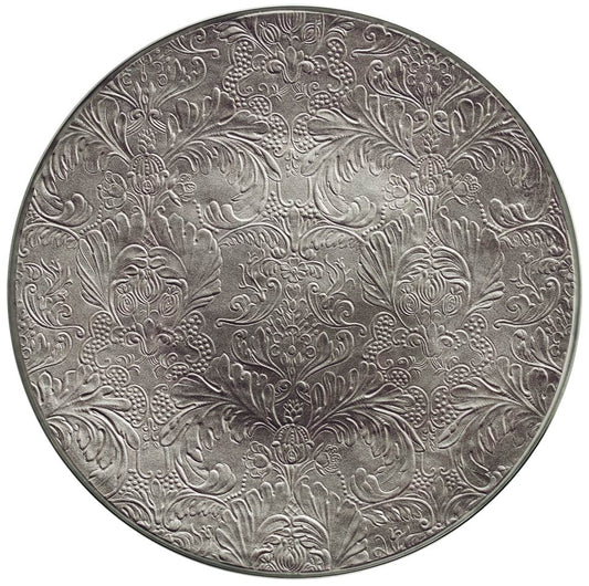 Buffet Plate Coupe Completely Engraved 12.6 in