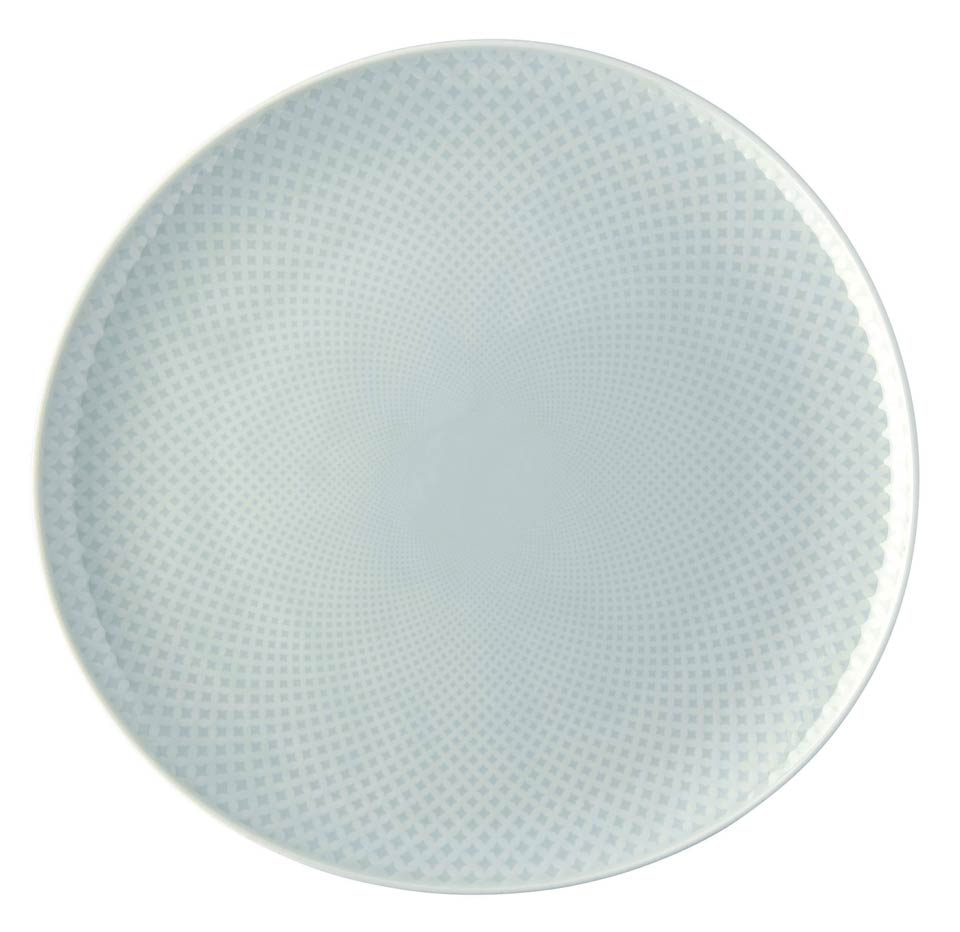 Plate Flat 10 5/8 x 10 1/4 in Relief Front & Back