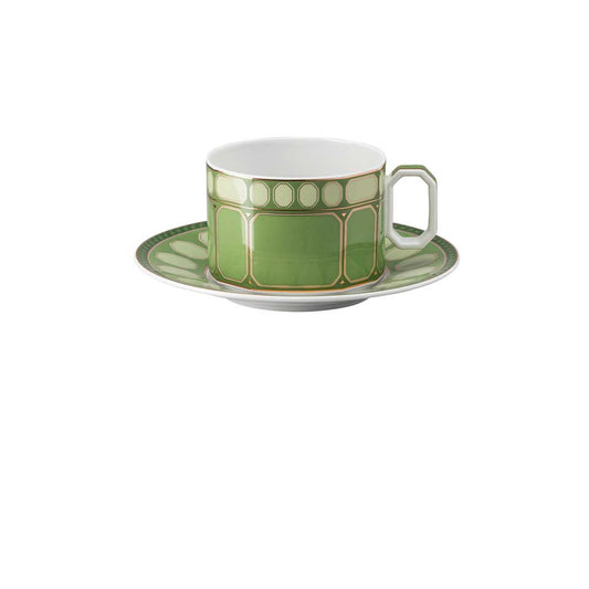 Swarovski Signum-Tea Cup 8 oz & Saucer 6