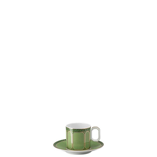 Swarovski Signum-AD Cup 3 oz & Saucer 4 1/4