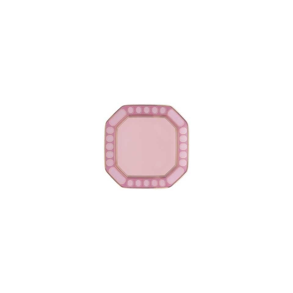 Dish 4 1/2 x 4 1/2 in Rose Pink