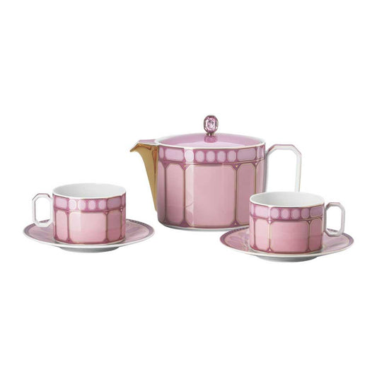 Teaset 5 pcs Rose Pink