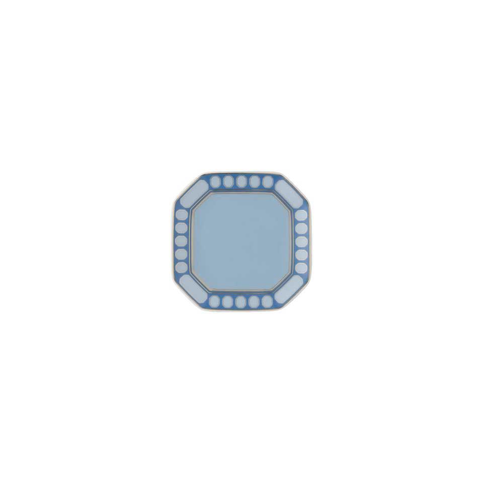 Dish 4 1/2 x 4 1/2 in Azure Blue