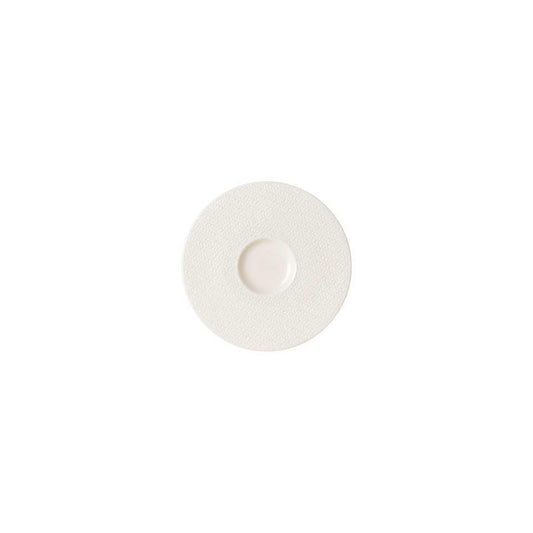 Coffee Saucer 6 in White Tone