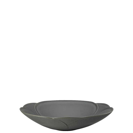 Plate Deep 9 1/4 in 30 oz Flower Shape