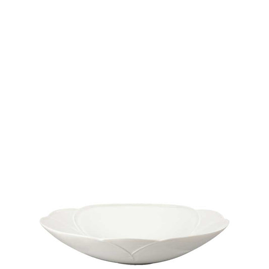 Plate Deep 9 3/8 in 30 oz Flower Shape
