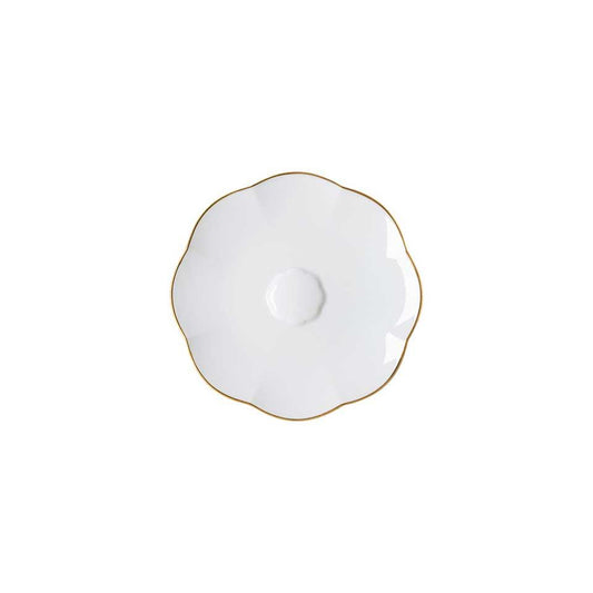 Combi Saucer 6 1/4 in Gold Band