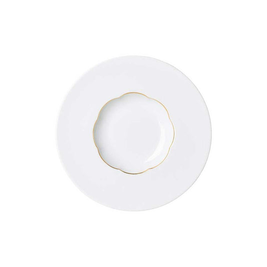 Sonetto Oro -Soup Plate Deep (medium) 8 3/4 in Gold Band