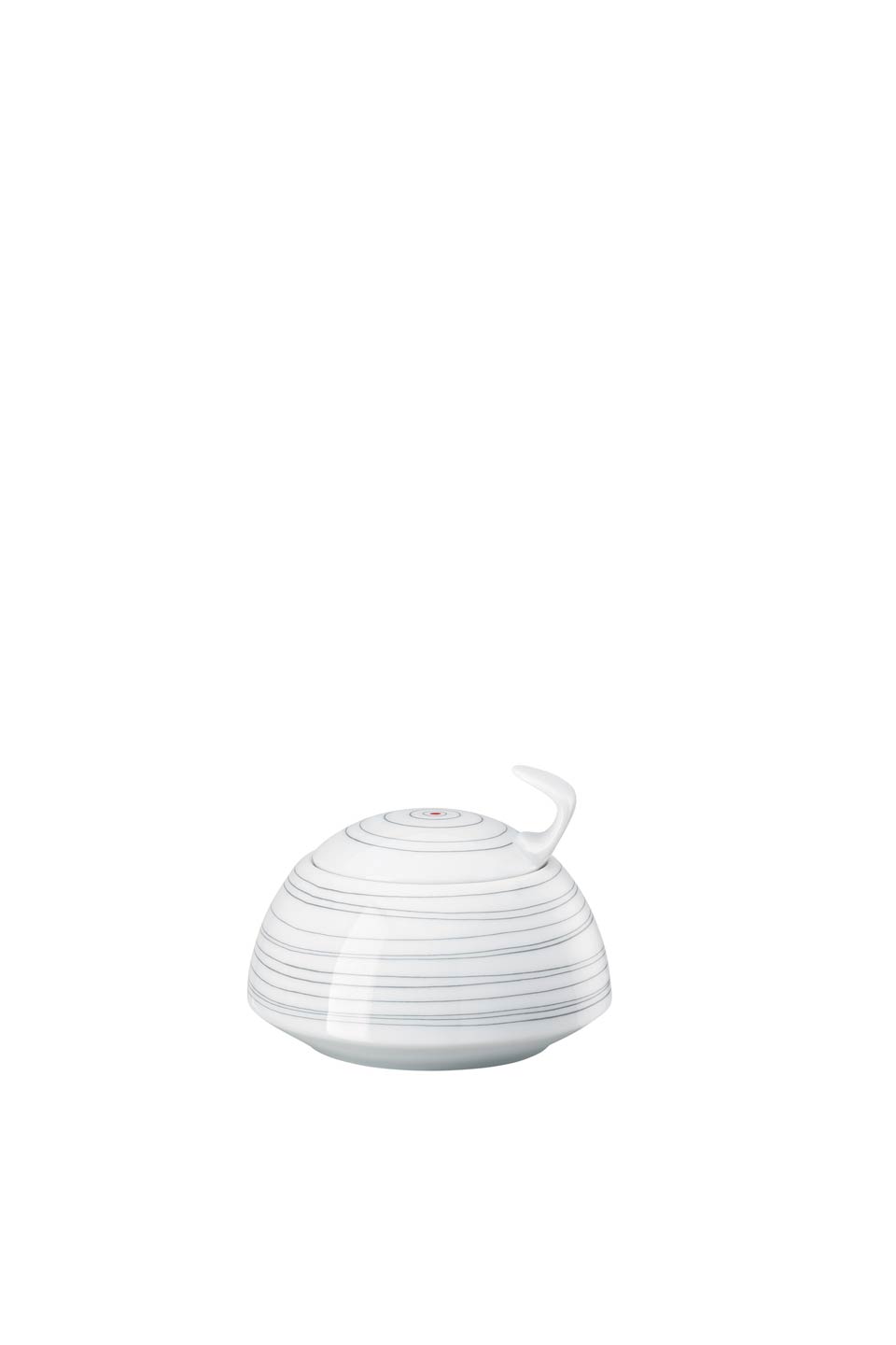 Multicolor Sugar Bowl Covered 7 oz