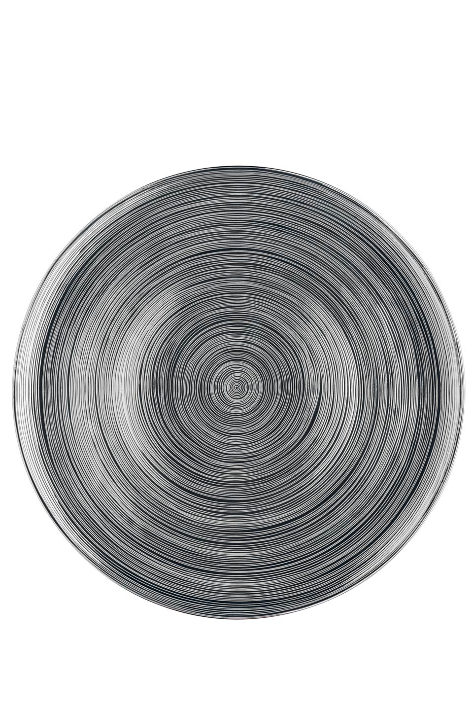 Silver Titanium Service Plate 13 in