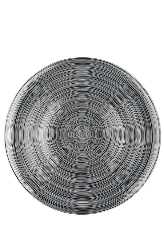 Silver Titanium Service Plate 13 in