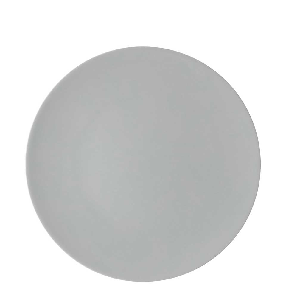 Dinner Plate 11 1/2 In Grey