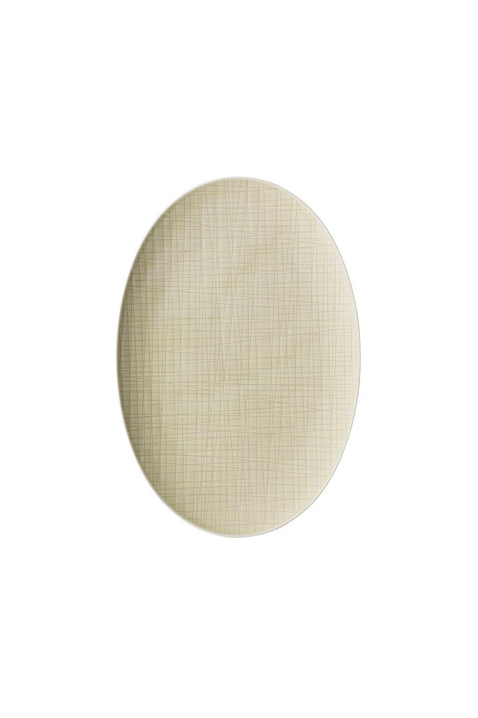 DISCONTINUED-  Platter Flat Oval, 13 1/2 In