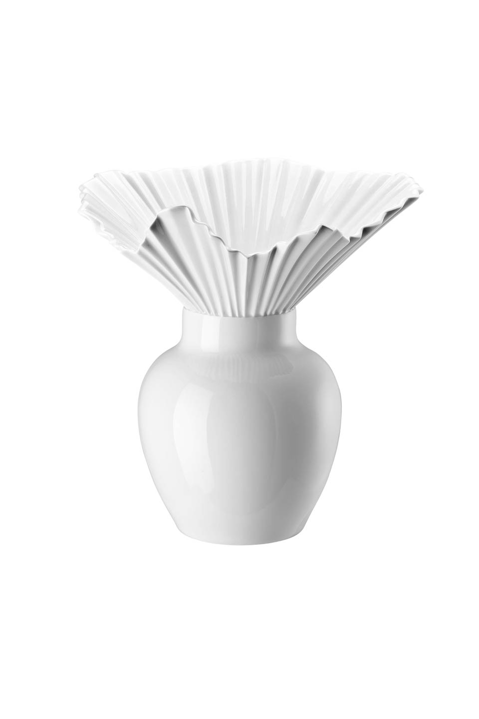 White Vase 10 1/2 in