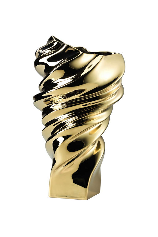 Gold Reflections Vase 12 1/2 in