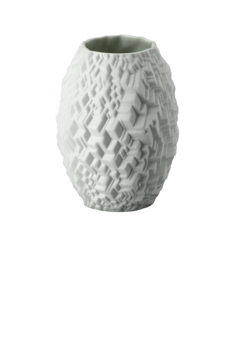 DISCONTINUED-Phi City Vase 4 in - Sea Salt