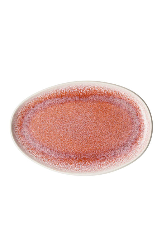 DISCONTINUED-  Platter Flat Oval 11 1/4 x 7 2/3 in