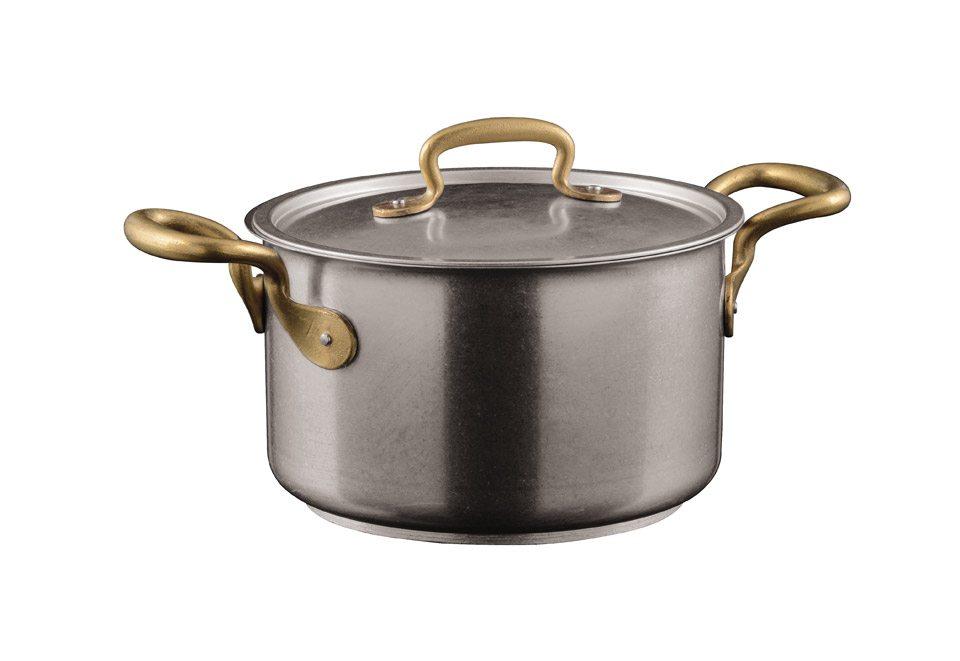 Saucepan with Lid, 2 Handles