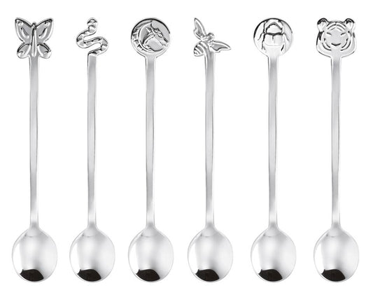 DISCONTINUED-Party Fashion Party Spoons 6 pcs Spoon Set Gift Box