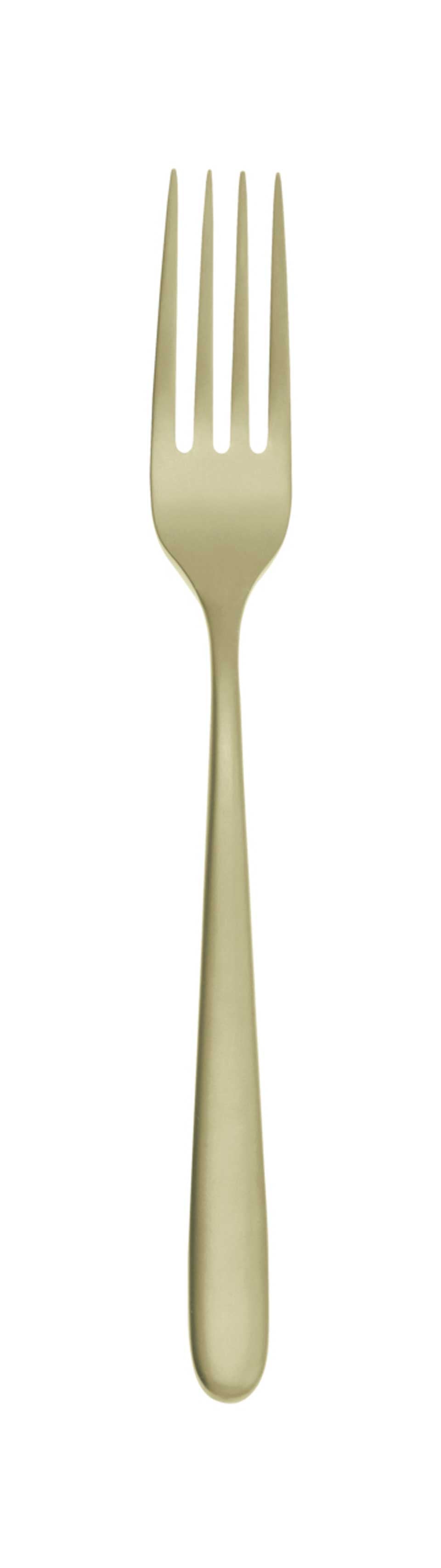 Champagne Antico - Dessert Fork 18/10 s/s Sand Blasted Finish - PVD Champagne