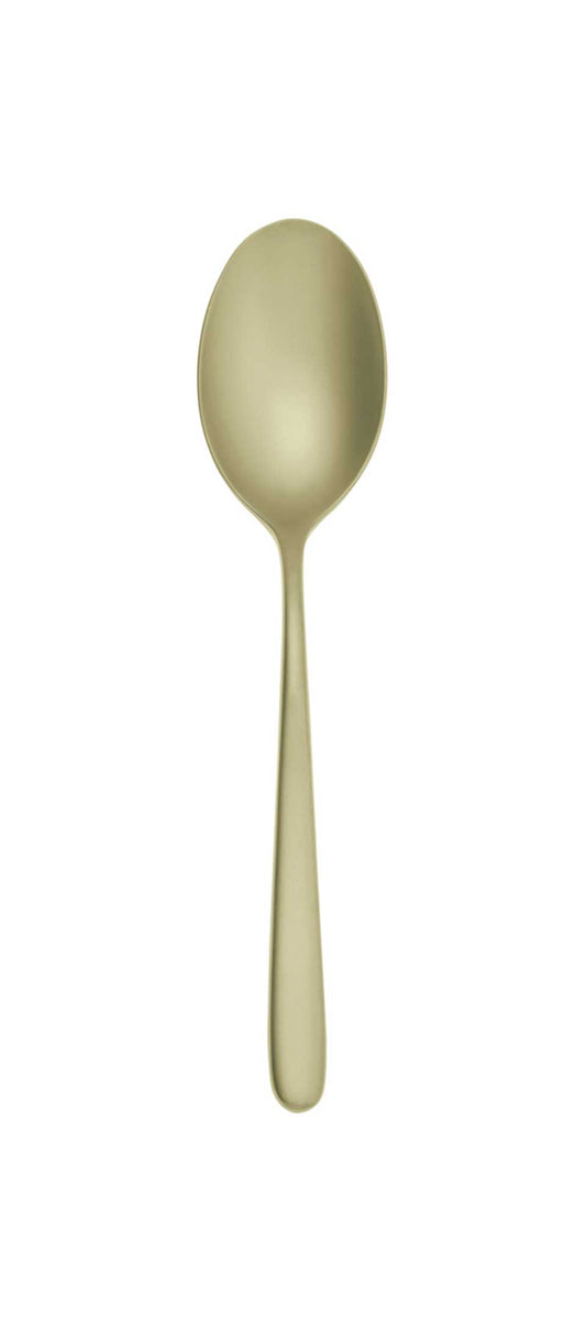 Champagne Antico - Tea/Coffee Spoon 18/10 s/s Sand Blasted Finish - PVD Champagne