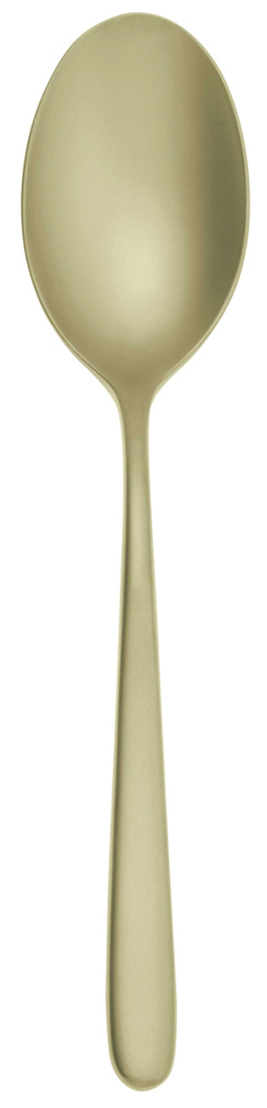 Champagne Antico - Serving Spoon 18/10 s/s Sand Blasted Finish - PVD Champagne