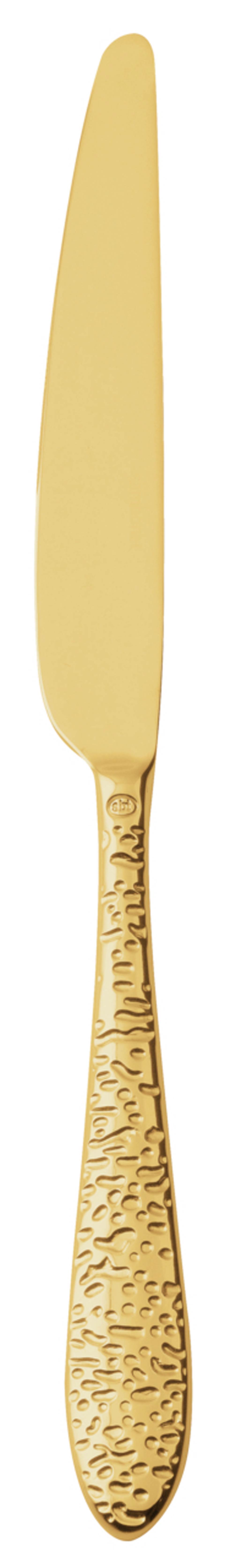 DISCONTINUED-Table Knife SH 18/10 s/s 9 1/8 in PVD Gold (DISCO. While Supplies Last)
