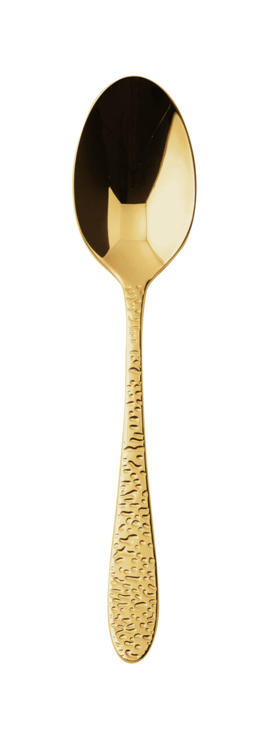 DISCONTINUED-Dessert Spoon 18/10 s/s 7 1/4 in PVD Gold (DISCO. While Supplies Last)
