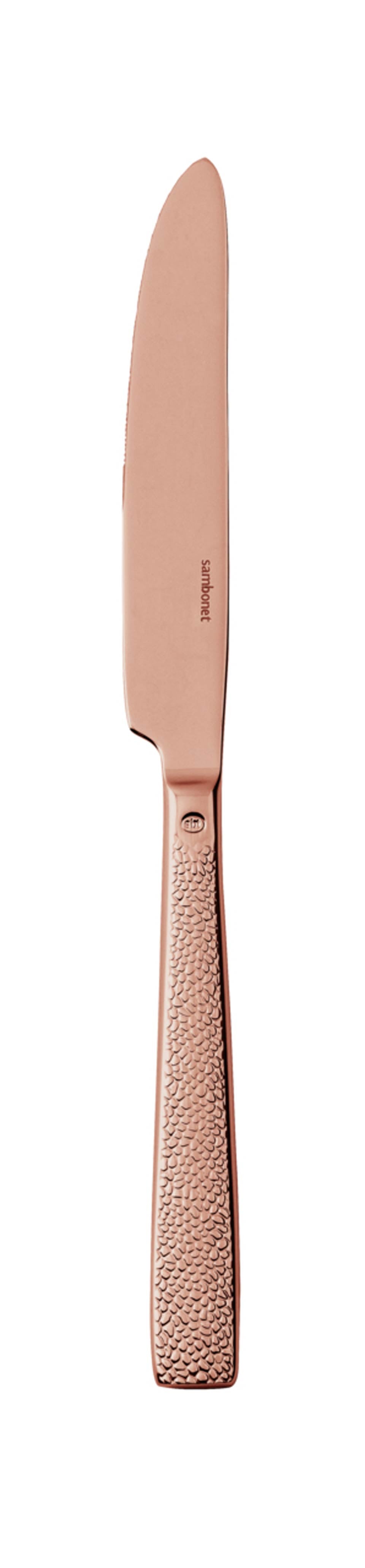 Dessert Knife SH 18/10 s/s 8 1/4 in PVD Copper