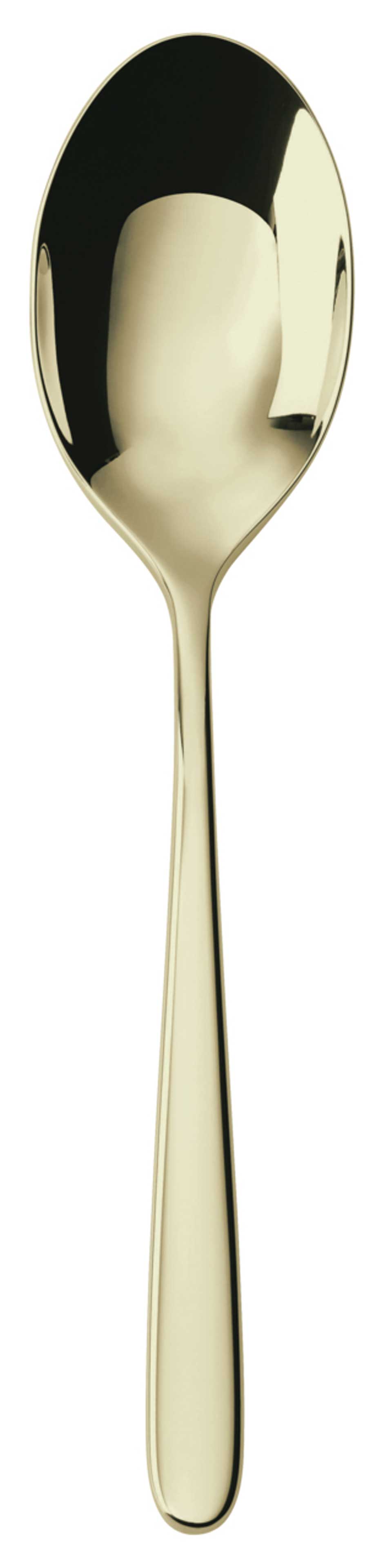 Champagne - Serving Spoon on 18/10 s/s - PVD Champagne