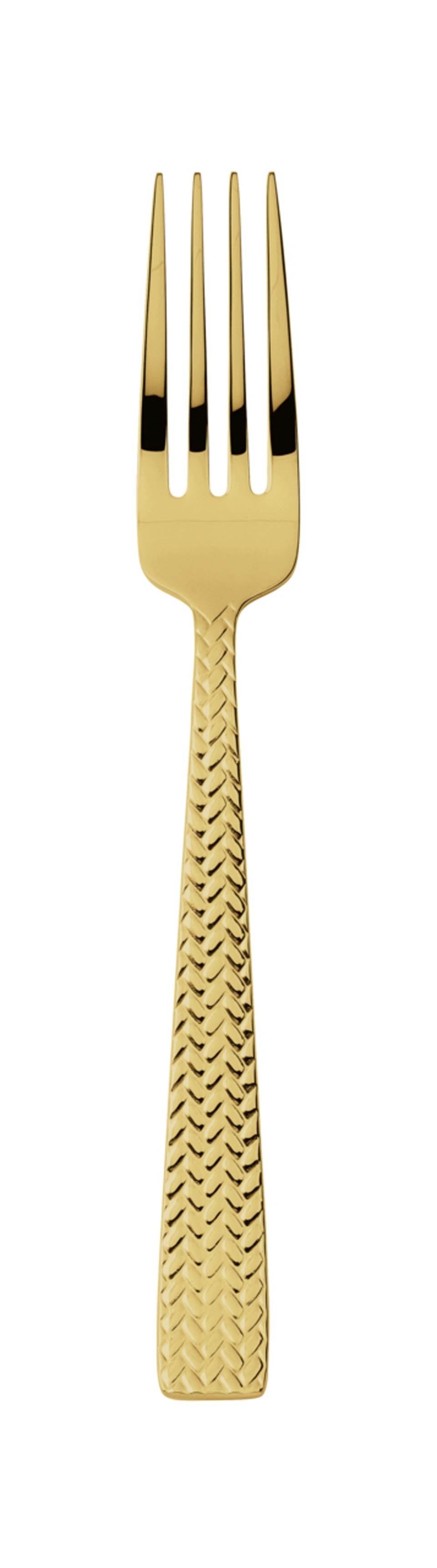 Dessert Fork 18/10 s/s 7 1/8 in PVD Gold