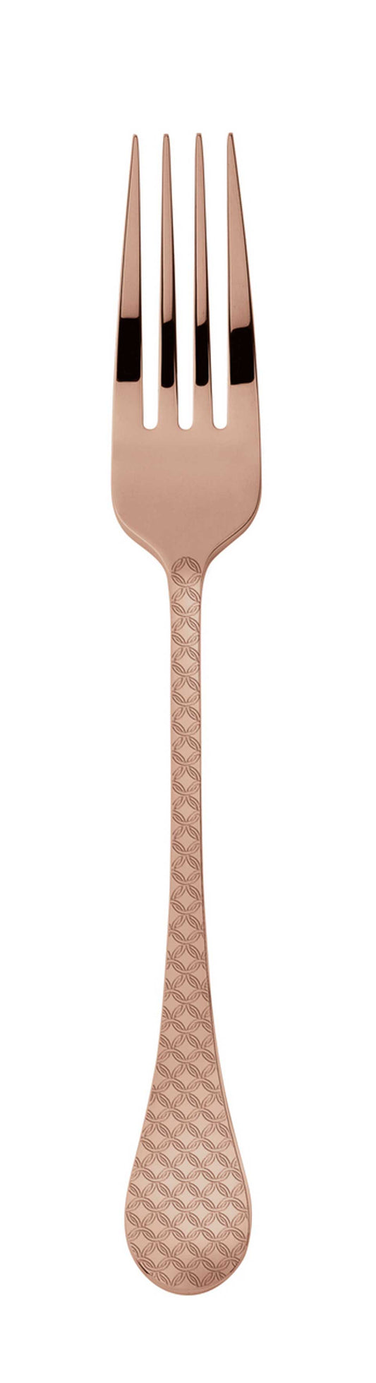 Taormina Copper - Dessert Fork 18/10 s/s 7 1/8 in - PVD Copper