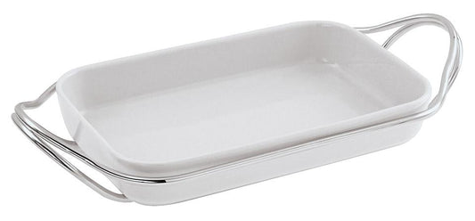 Rectangular porcelain dish set