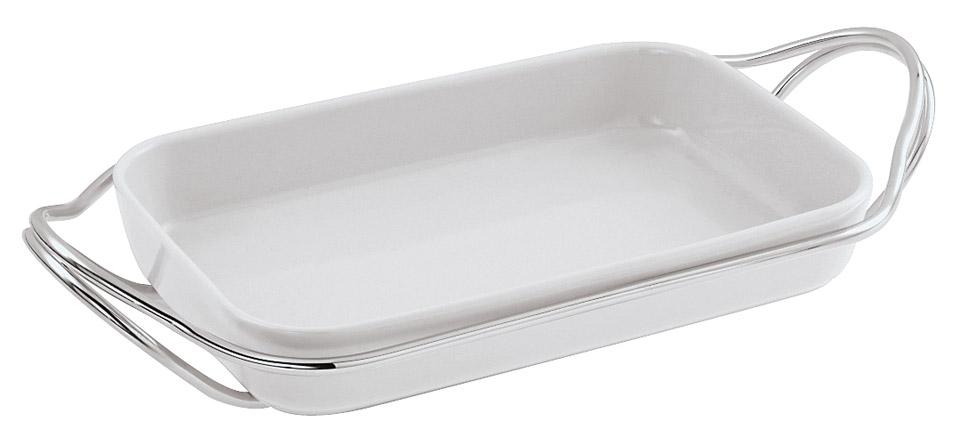 Rectangular porcelain dish set
