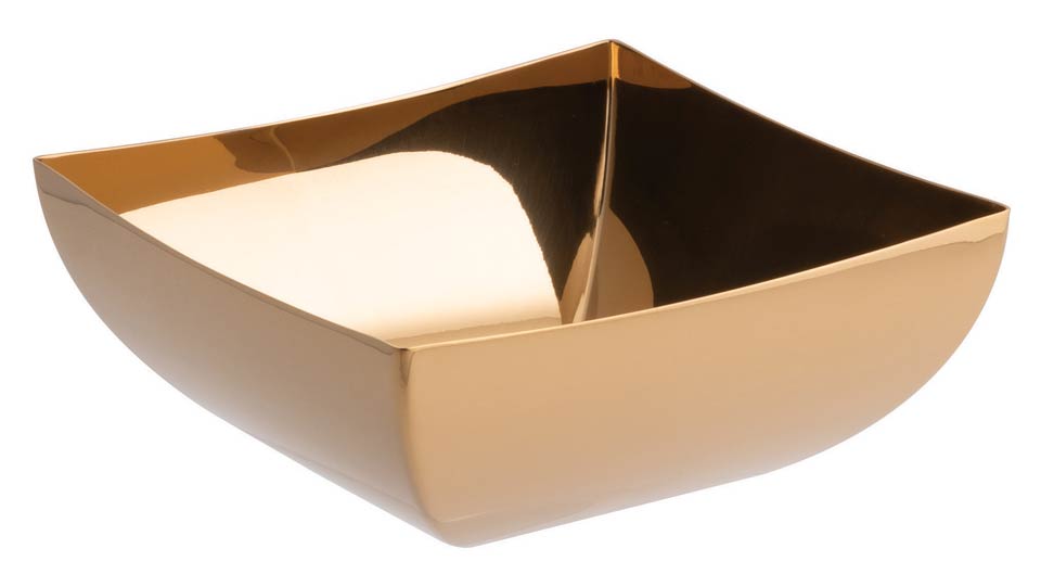 Small Bowl 4 3/4 x 4 3/4 in PVD Gold