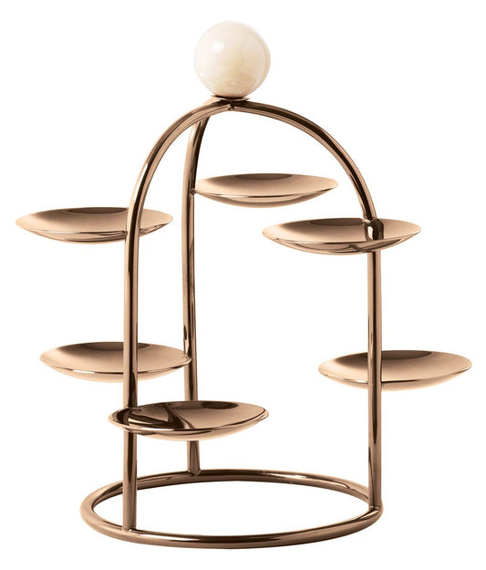Pastry Stand (6 Small Dishes) – 7 1/2 in