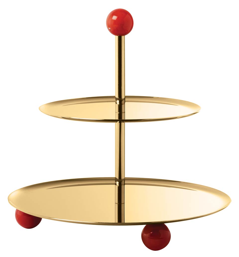 Pastry stand (2 tiers) - 8 1/2 in x 8 1/2 in