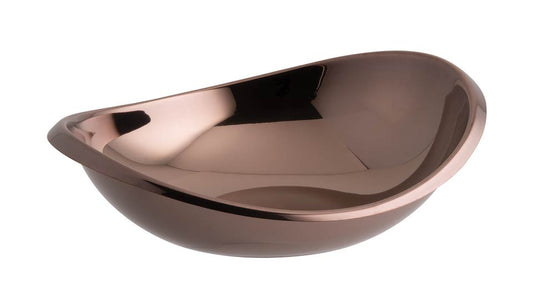 Oval Bowl 8 1/2 x 7 1/2 in PVD Rum