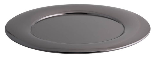 Show Plate 12 1/2 in PVD Black