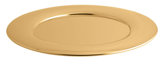 Show Plate 12 1/2 in PVD Gold