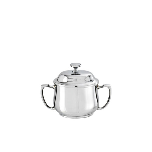 Sugar bowl with cover & handles
