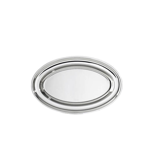Oval meat tray