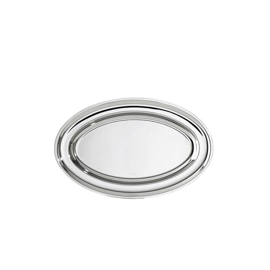 Oval meat tray