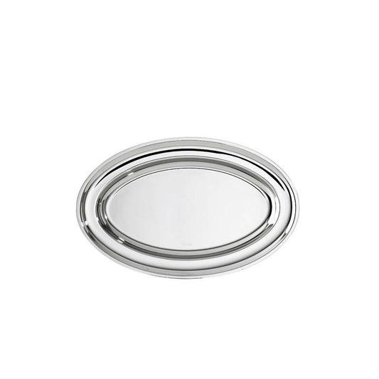 Oval meat tray