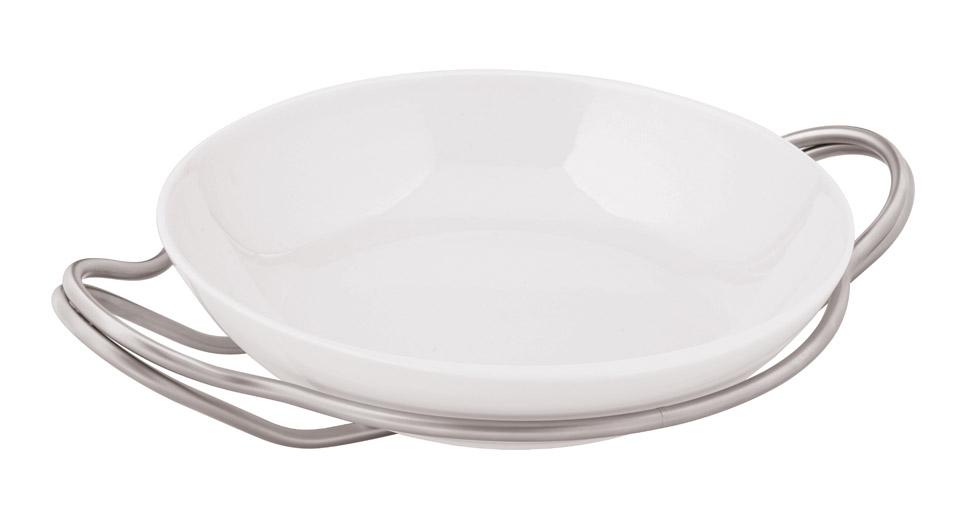 Round rice dish set